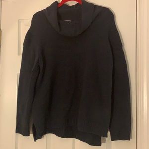 J. Jill navy cowl neck sweater
